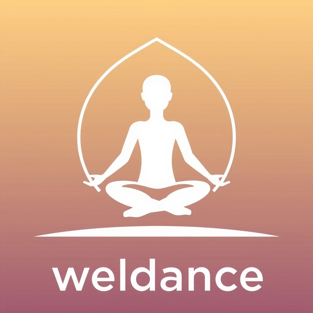 A person meditating, symbolizing balance and well-being.